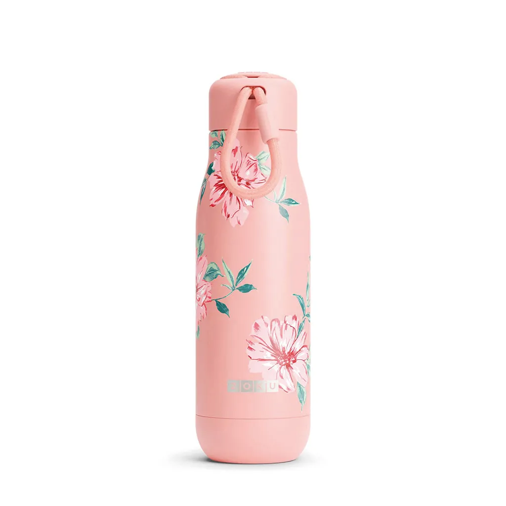Bottiglia Termica in Acciaio inox 500 ml Petalo di rosa Zoku